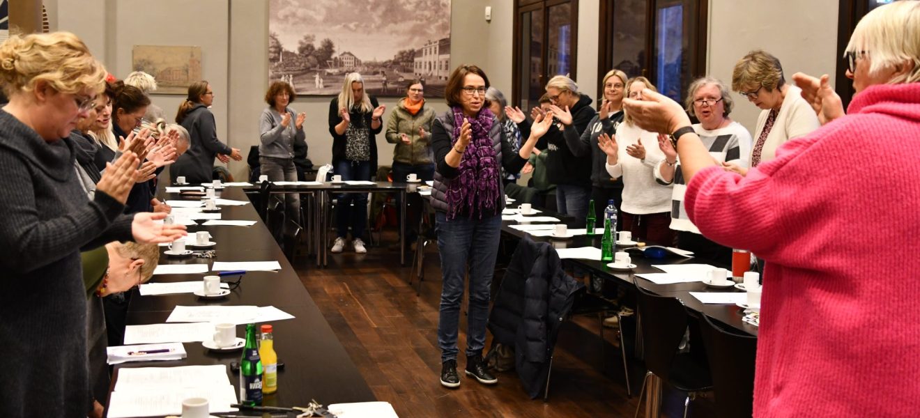 Fobi mit Edith Sassen hinten