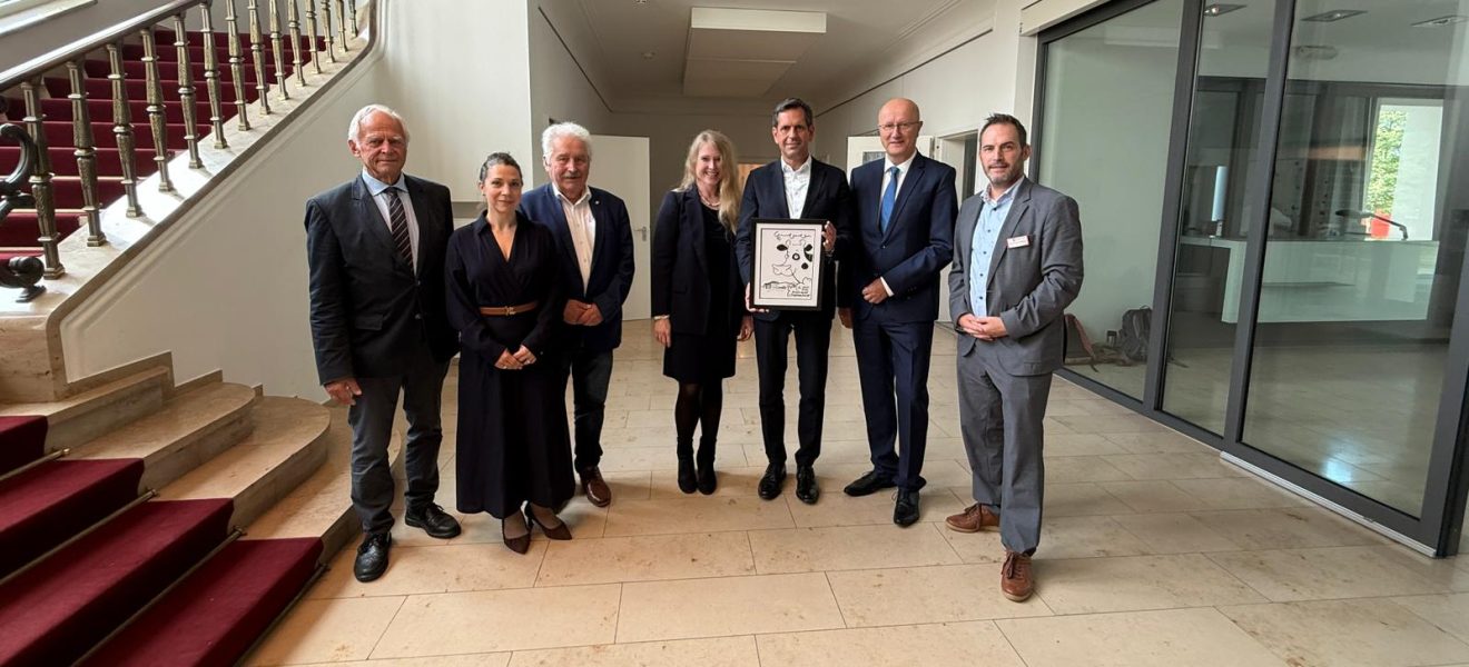 Gruppenbild MP Lies Präsidenten Sprecher PIC